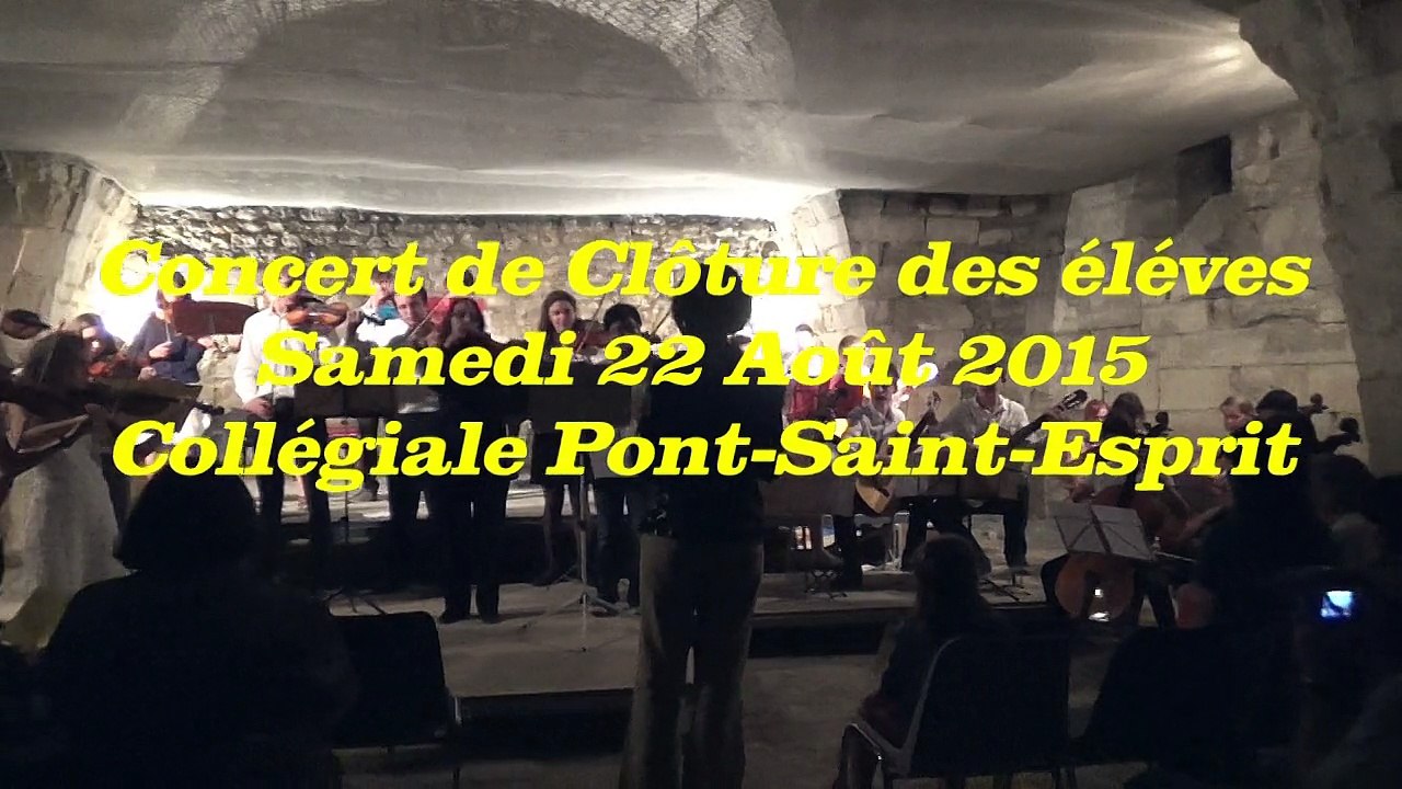 Concert des éléves 22-08-2015 21h Vidéo N°25