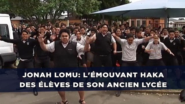 Jonah Lomu: L'émouvant haka des élèves de son ancien lycée