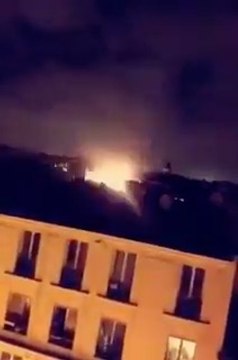 Fusillades à Saint-Denis : les explosions clairement visibles (images amateur)