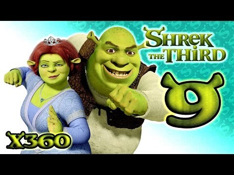 Shrek The Third Walkthrough Part 9 (Xbox 360) Forest Ambush + Merlin's Hills