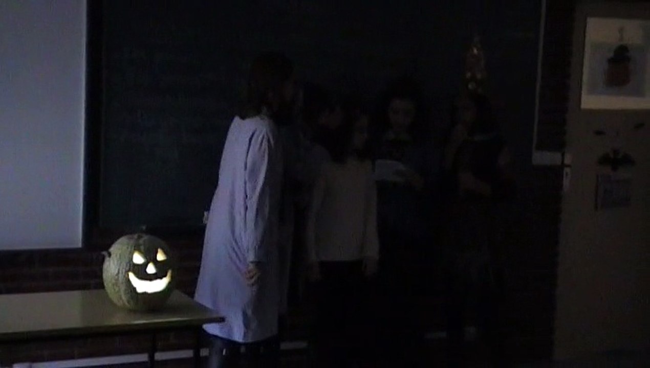 Halloween Lucía C., Aitana, Jenifer, Bea, Esther