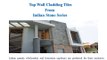 Top Wall Cladding Tiles from Indian Sandstone