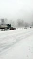 Carambolage impressionnant sous la neige et dans le brouillard. Visibilité nulle