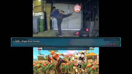 Il reproduit les coups d'un personnage de Tekken