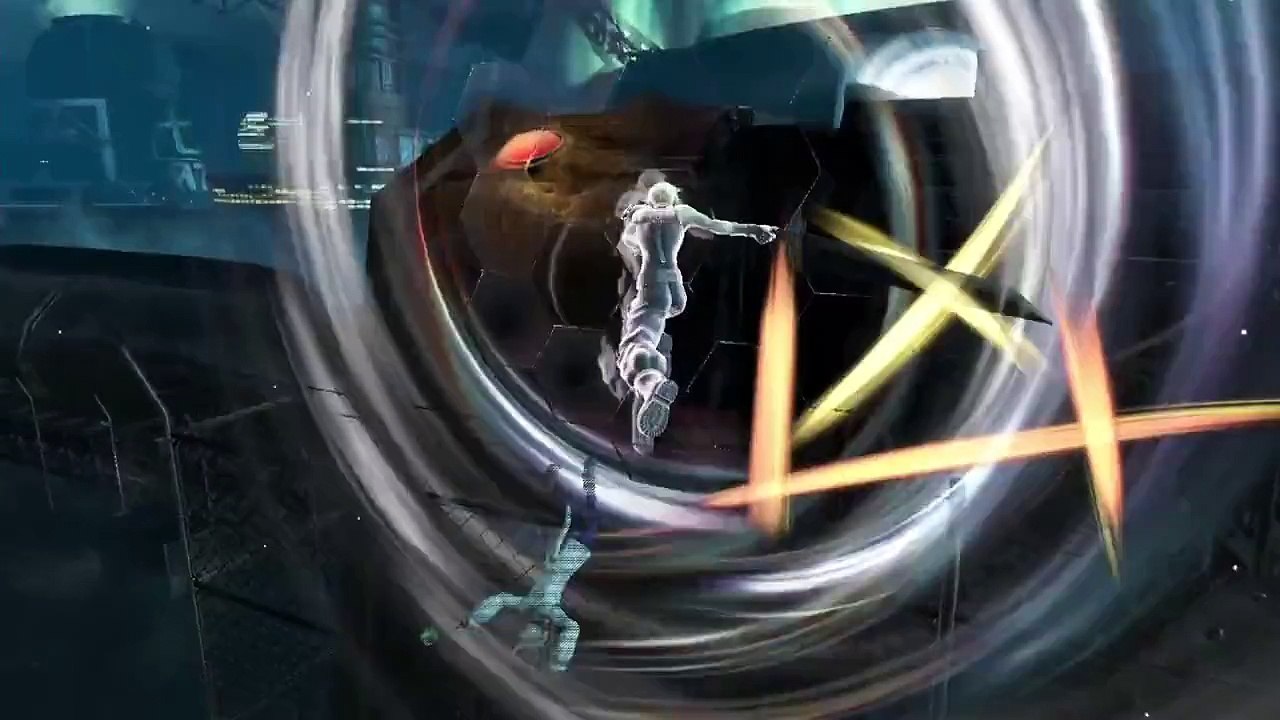 Dissidia : Final Fantasy - Cloud en action