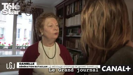 Le Grand journal - Le nouveau message d'espoir de Mamie Danielle - Mardi 17 novembre 2015