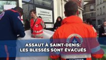 Assaut à Saint-Denis: Les blessés sont évacués