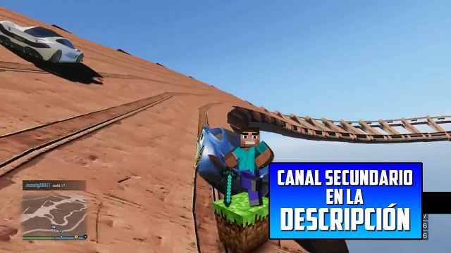 SUPER CIRCUITO AEREO!! - Gameplay GTA 5 Online Funny Moments (Carrera GTA V PS4)