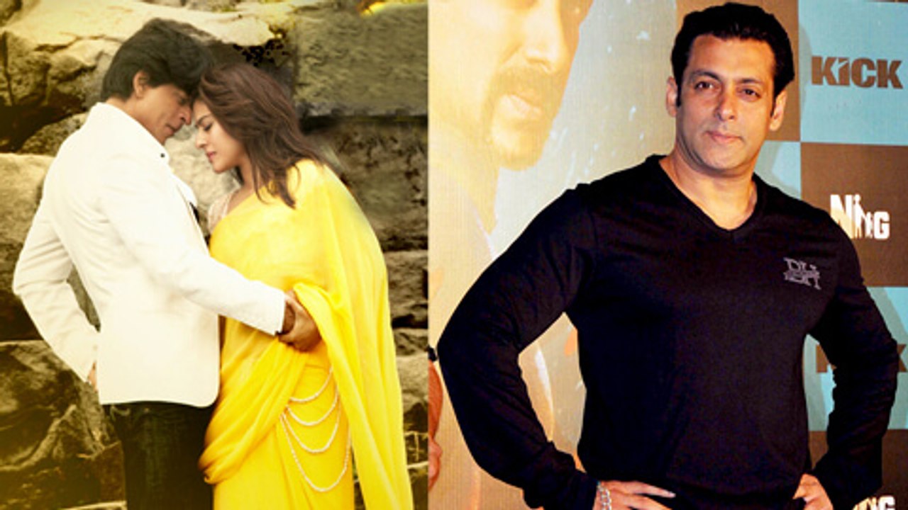 Shahrukh Khan Copies Salman Khan | Dilwale Gerua Song Launch