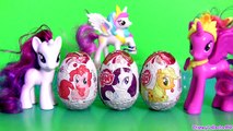 My Little Pony Huevos Sorpresa MLP Chocolate Surprise Eggs same as Kinder Unboxing review