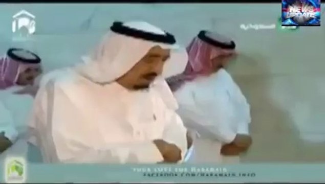 Islam.Inside Kaaba Makkah - The Newest Video 2015 (King Salman Praying Inside the Ka'ba)