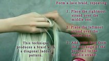 Cute back to school hairstyles for everyday Braided ponytail Top knot updo for long hair Tutorial
