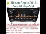 Nissan Rogue Car Audio System Android DVD GPS Navigation Wifi