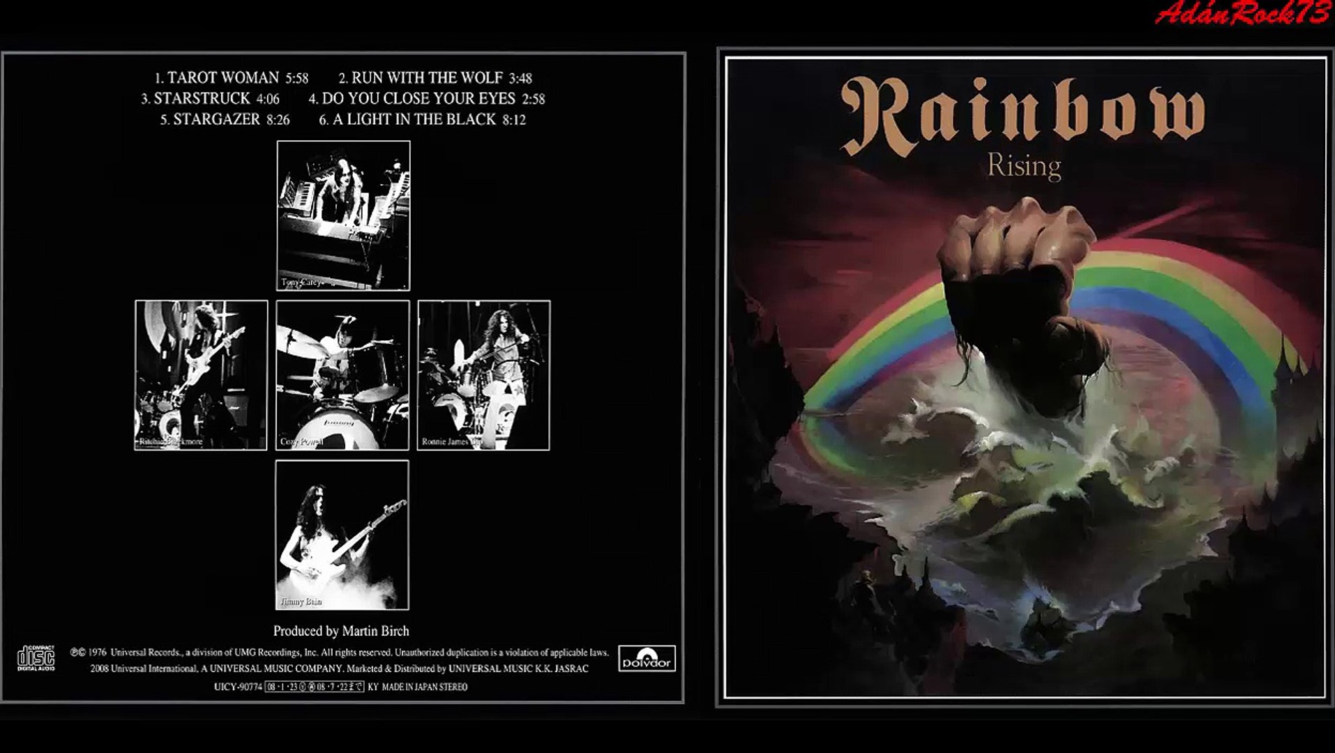 Rainbow - Light In The Black (Rising 1976) - Vídeo Dailymotion
