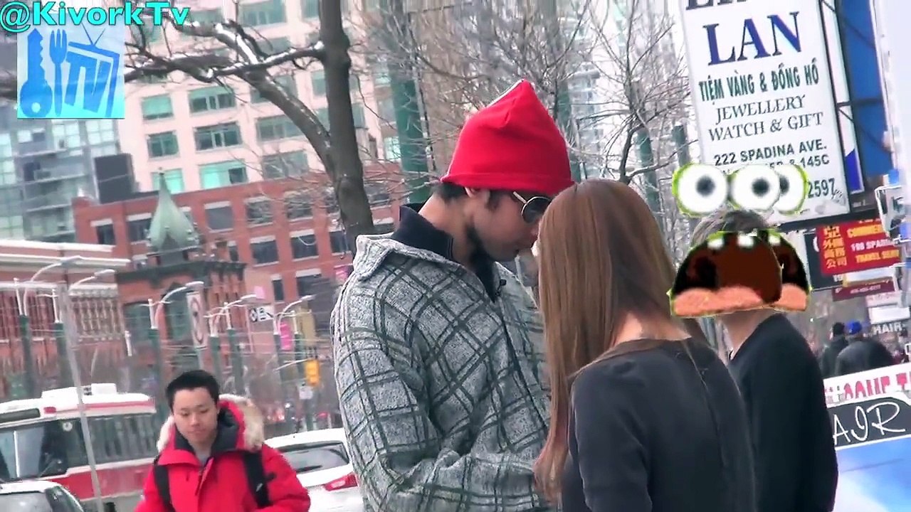 HOMELESS BUM PICKING UP GIRLS IN TORONTO PRANK! homeless man wins lottery gets house winni