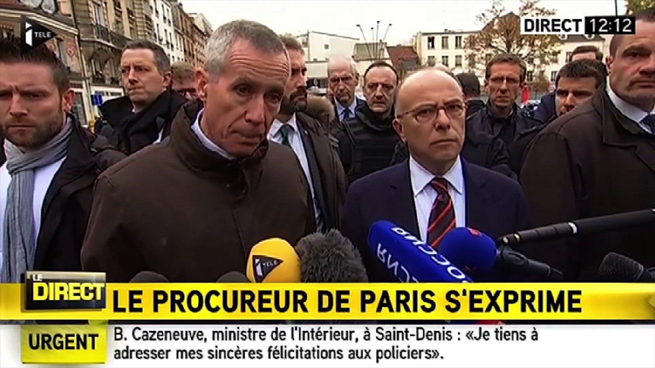 "Le planificateur des attentats pouvait être dans cet appartement", le procureur de Paris fait le point à Saint-Denis