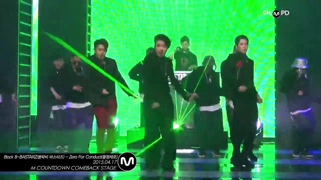 [MPD직캠] 블락비 바스타즈 직캠 품행제로 blockB BASTARZ Fancam Zero For Conduct Mnet MCOUNTDOWN 150417