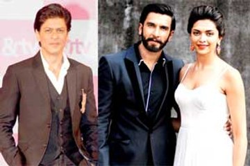 What happened when SRK & Ranveer-Dippy met at the Bachchan bash