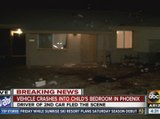Vehicle crashes into child's bedroom in Phoenix