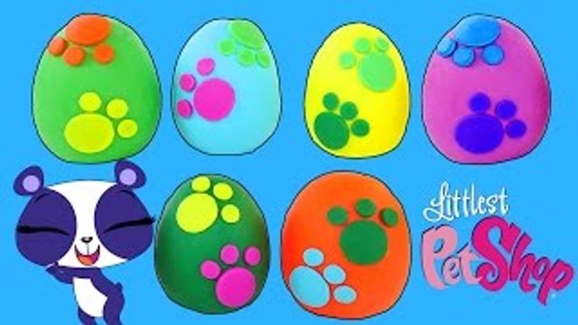 New Littlest Pet Shop Series 2 Crystal Version Fashems Play Doh LPS Surprise Eggs