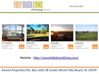 Folly Beach SC Real Estate
