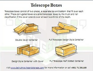 Cardboard Storage Packing Boxes and Supplies in Beirut, Lebanon