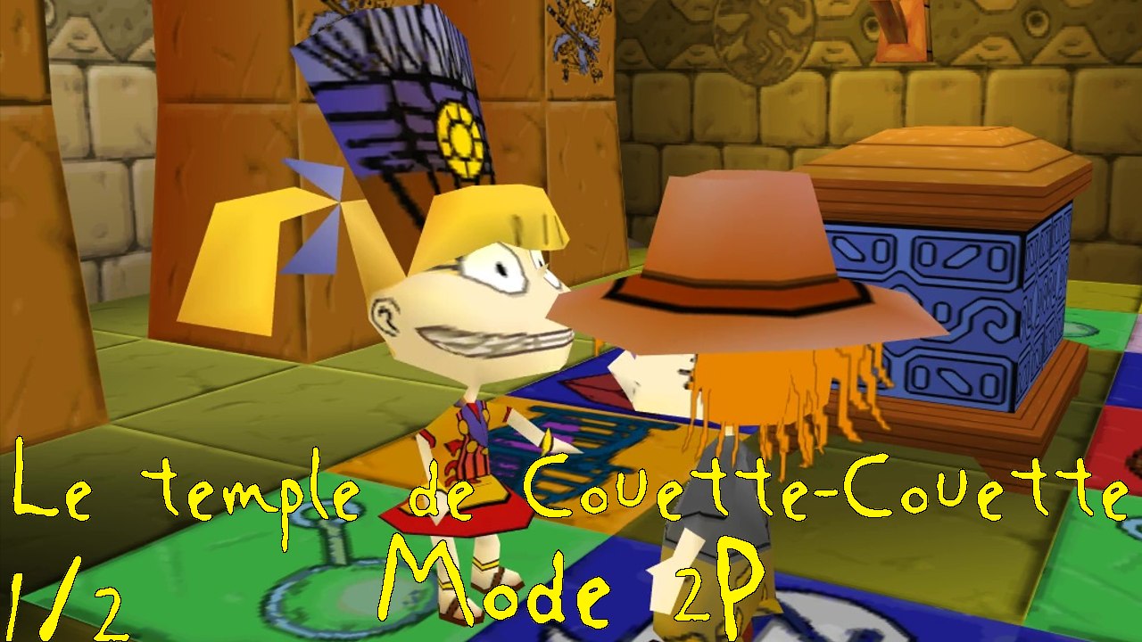 Let's play Les Razmoket - La chasse aux trésors avec MarioandOlimar - 01 Le temple de Couette-Couette partie 1