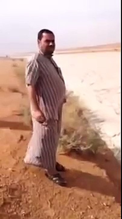 Un phénomène étrange dans le désert d'Arabie Saoudite