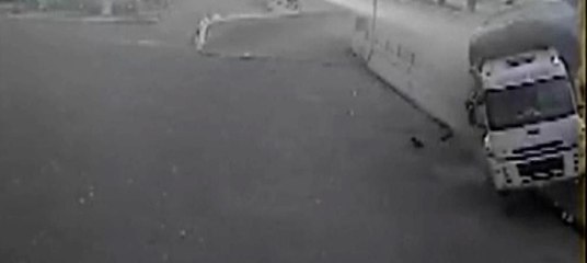 Akaryakıt istasyonunda faciayı bariyer önledi