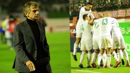 Conférence de presse Gourcuff - Algérie 7-0 Tanzanie