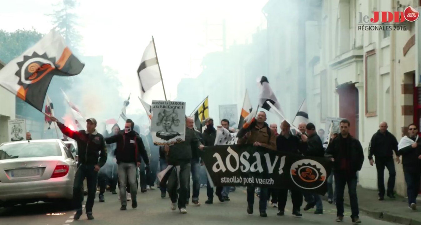 La manifestation anti-immigration des identitaires bretons dégénère