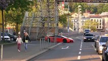luxury cars Accelerating in Zurich, Suiss! GTR, BMW, Aventador, Ferrari,