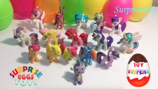 16 Surprise eggs Disney collector egg surprise My little pony Surprise toys