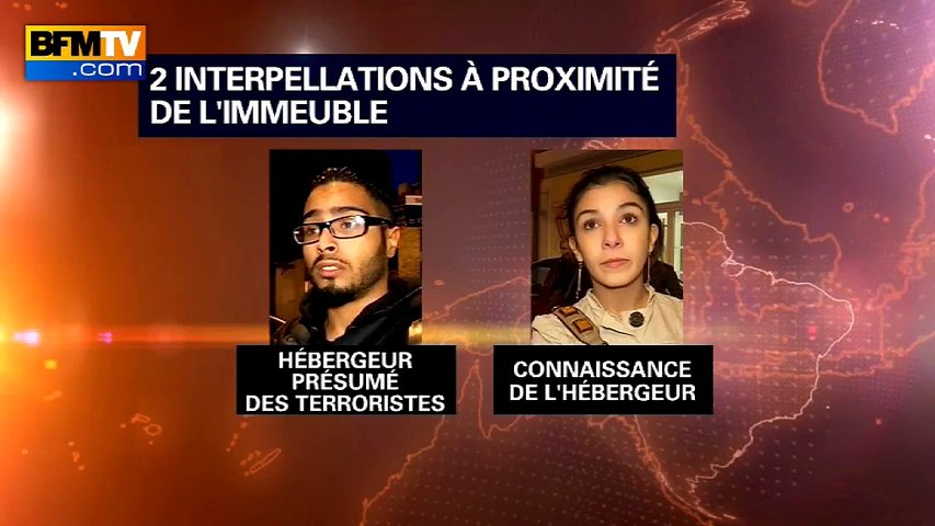 Le logeur interpellé à Saint-Denis: "Je n'étais pas au courant que c'était des terroristes"