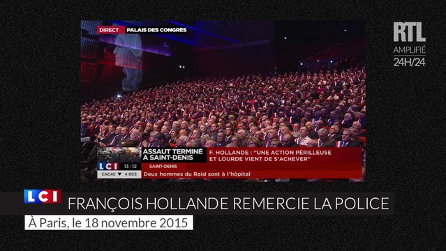ZAPPEUR - Assaut à Saint-Denis : François Hollande dit tout son admiration à l'égard des forces de l'ordre