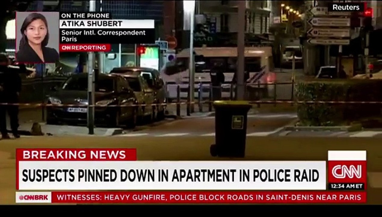 Terror Suspects Cornered Amid Police Raid In Paris Suburb! N