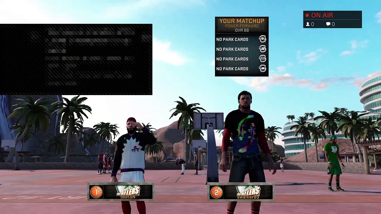 NBA 2K16 Park Rival Day