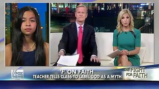 Student says teacher forced 7th graders to deny God is real