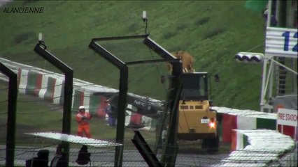 Jules Bianchi gp f1 Suzuka accident crash . video sensible .. sa naurais jamais du arrive