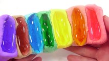 천사 점토 무지개 액체괴물 만들기 액괴 슬라임 장난감 놀이 DIY How to make 'Rainbow Angel Clay Slime' Toys Kit - YouTube