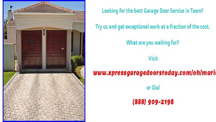 Garage Door Service in Marion, OH