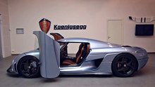 La Koenigsegg Regera avec une carrosserie