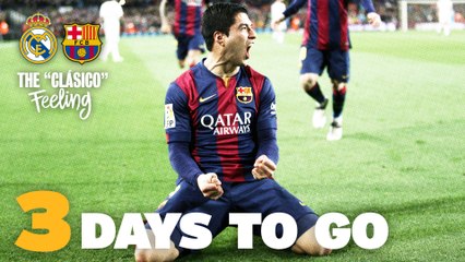 Real Madrid - FC Barcelona: 3 days to go for the Clásico