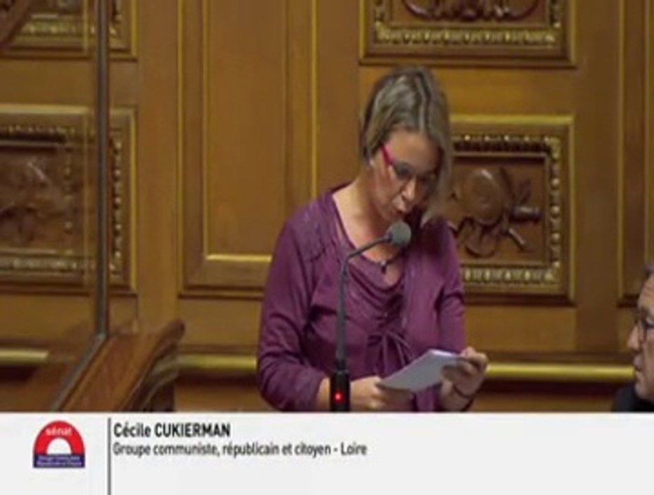 2015 11 17 Cécile Cukierman Pacte de stabilité VS pacte de sécurité