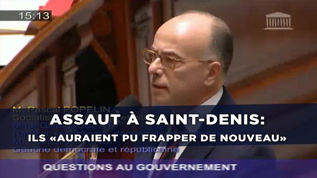 Assaut à Saint-Denis: Les terroristes neutralisés «auraient pu frapper de nouveau»