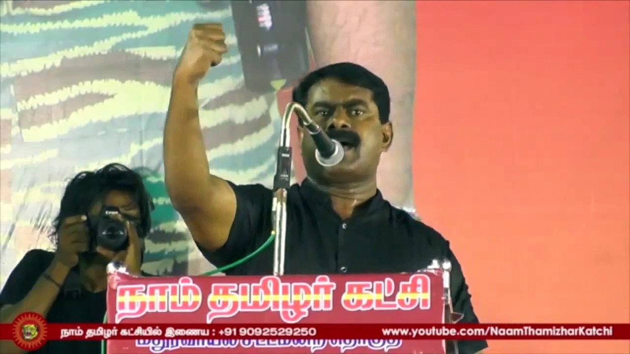 பிரபாகரன் எம் இனத்தின் காவலன்; வீரப்பன் எம் வனத்தின் காவலன்-சீமான் சீற்றம் 7 November 2015