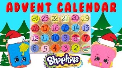 Shopkins Advent Calender! 24 Days of Surprise Toys - DIY Crafts by DCTC