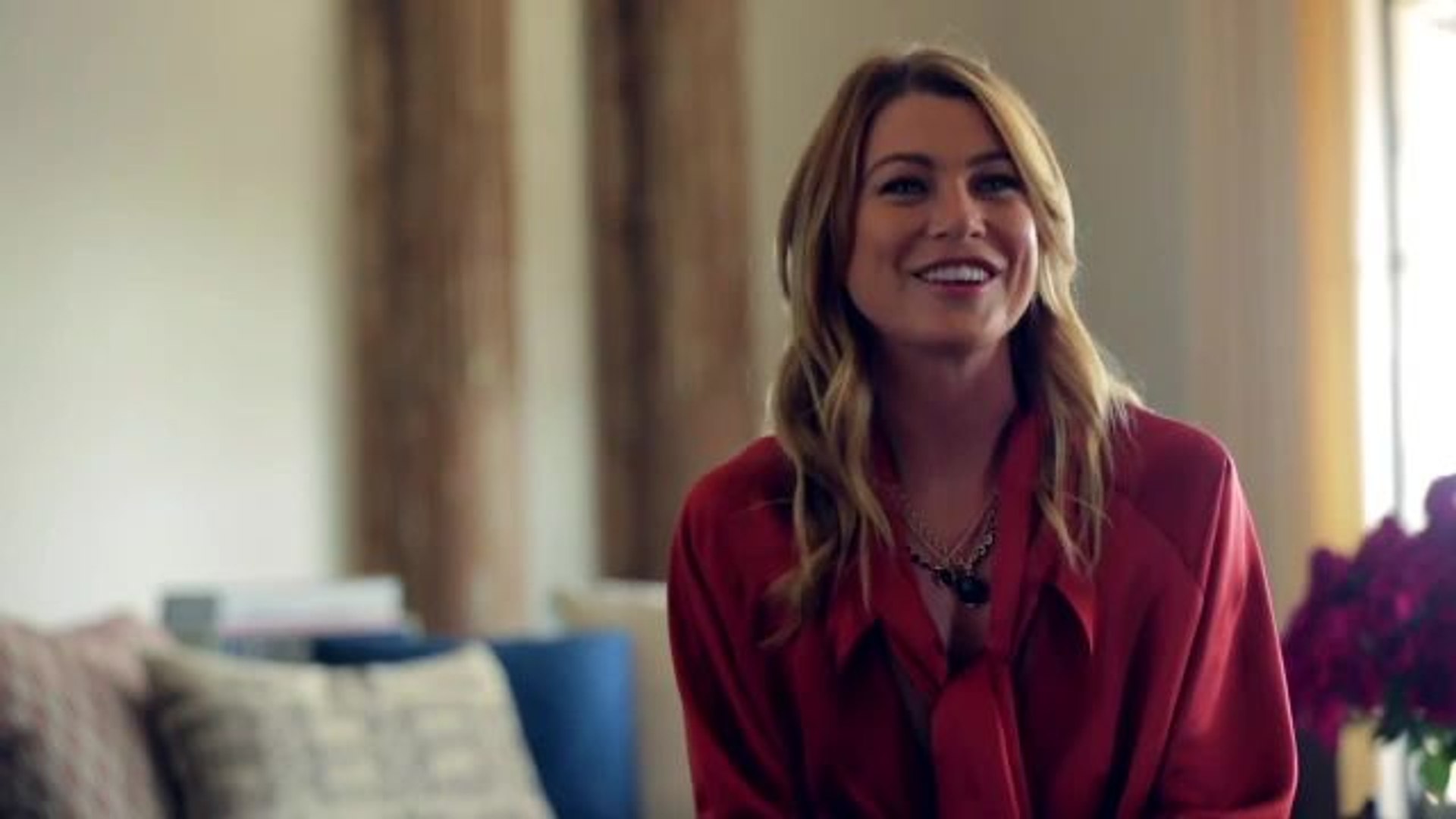 ⁣Celebrity Living - AD Visits: Ellen Pompeo at Home