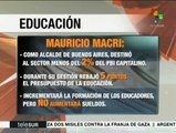 Argentina: resultados de Macri en materia educativa en Buenos Aires