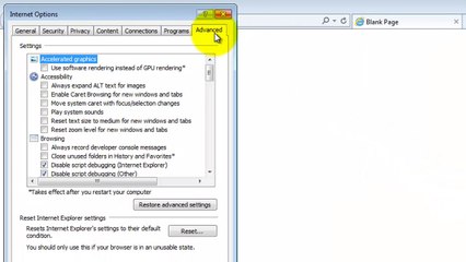 How to remove Capricornus ads by reseting browser's settings